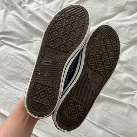 Converse All Star Dainty Low-Top Sneakers - Navy Blue, Size 8 - Picture 5 of 7